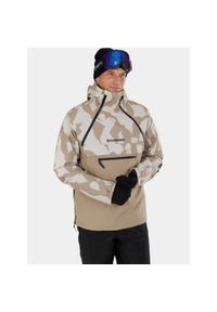FUNDANGO - Anorak Męski Fundango Hydra ECO. Kolor: beżowy. Materiał: materiał. Sezon: zima. Sport: turystyka piesza