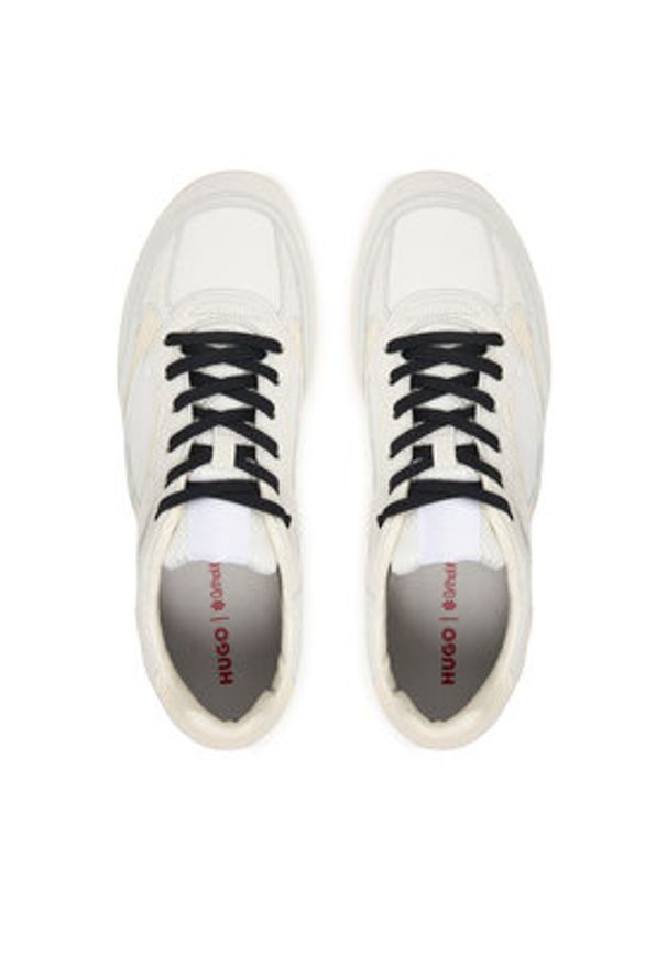 Hugo - HUGO Sneakersy 50563553 Biały. Kolor: biały. Materiał: materiał