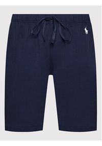 Polo Ralph Lauren Szorty sportowe 714844761003 Granatowy Regular Fit. Kolor: niebieski. Materiał: bawełna. Styl: sportowy #3
