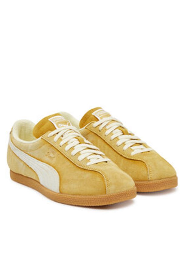 Puma Sneakersy Brasil The NeverWorn V 401643 01 Żółty. Kolor: żółty. Materiał: zamsz, skóra