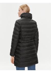 TOMMY HILFIGER - Tommy Hilfiger Płaszcz zimowy WW0WW39221 Czarny Regular Fit. Kolor: czarny. Materiał: syntetyk. Sezon: zima