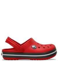 Klapki Crocs Toddler Crocband Clog 207005-6IB - czerwone. Kolor: czerwony. Sezon: lato. Styl: młodzieżowy