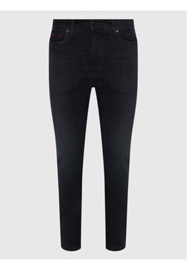 Tommy Jeans Jeansy Simon DM0DM09562 Czarny Skinny Fit. Kolor: czarny
