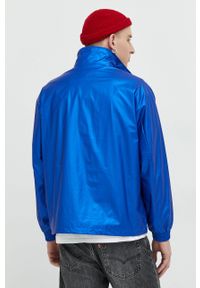 Tommy Jeans kurtka męska kolor niebieski przejściowa oversize. Kolor: niebieski. Materiał: materiał. Długość: krótkie #6