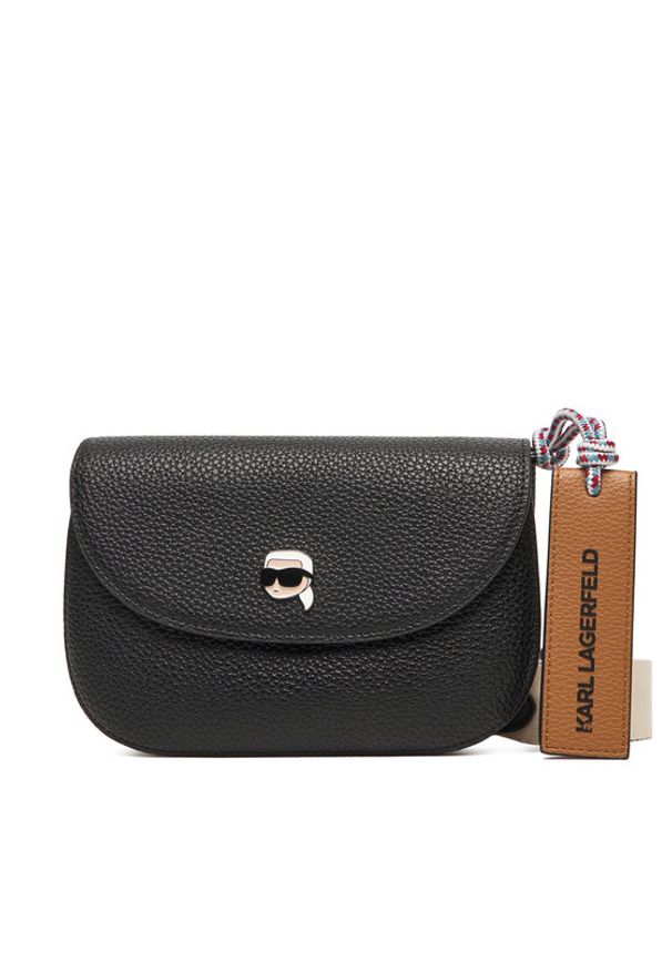 Karl Lagerfeld - KARL LAGERFELD Torebka A4W30008 Czarny. Kolor: czarny. Materiał: skórzane