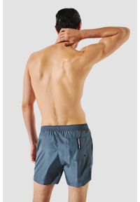 Karl Lagerfeld - KARL LAGERFELD Niebieskie kąpielówki męskie, Rozmiar S. Kolor: niebieski #3