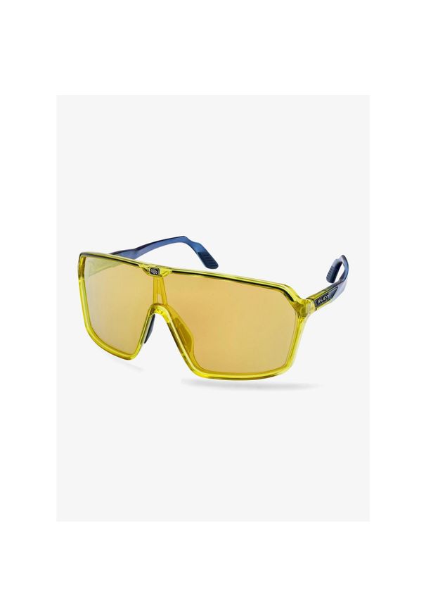 Okulary rowerowe Rudy Project Spinshield - c.blue/apple green/mult yellow. Kolor: żółty