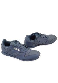 Buty do chodzenia dla dzieci Reebok Classic Leather Deep. Zapięcie: sznurówki. Kolor: szary. Materiał: materiał, syntetyk, tkanina. Szerokość cholewki: normalna. Model: Reebok Classic. Sport: turystyka piesza