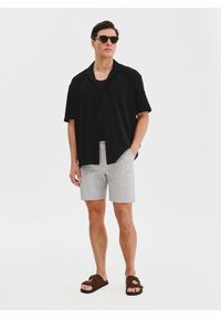 Pako Lorente - PAKO LORENTE - Koszula męska w kolorze czarnym z krótkim rękawem. Okazja: na co dzień. Kolor: czarny. Materiał: bawełna, elastan. Długość rękawa: krótki rękaw. Długość: krótkie. Sezon: lato. Styl: casual #2