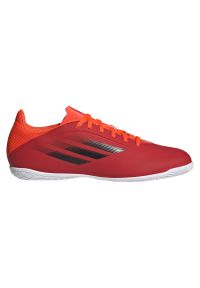 Adidas - Buty piłkarskie halowe adidas X Speedflow.4 IN FY3346. Zapięcie: sznurówki. Materiał: syntetyk. Szerokość cholewki: normalna. Sport: piłka nożna #1