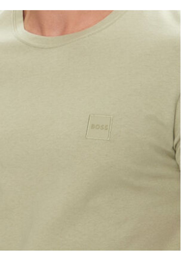 BOSS T-Shirt Tales 50508584 Zielony Regular Fit. Kolor: zielony. Materiał: bawełna