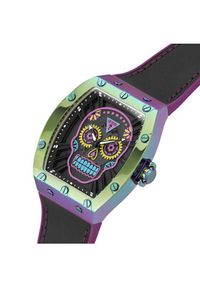 Guess Zegarek Day of The Dead Santa Muerte GW0506G2 Czarny. Kolor: czarny