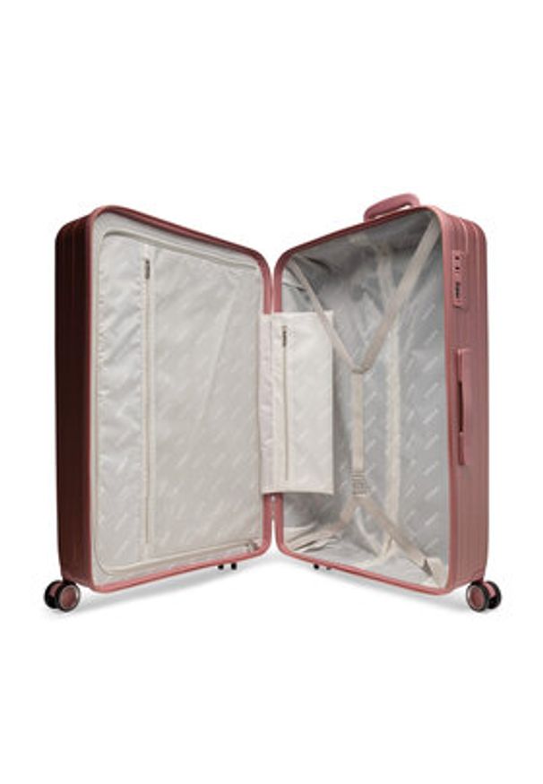 MEXX Walizka duża MEXX-L-033-05 PINK Różowy. Kolor: różowy