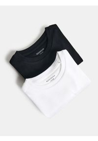 Reserved - Bawełniany t-shirt 2 pack - wielobarwny. Materiał: bawełna #1
