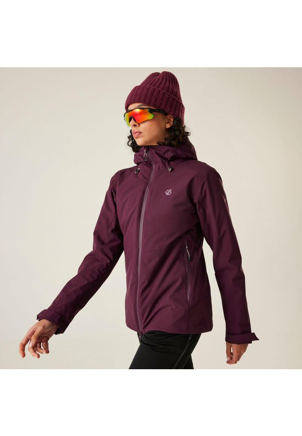 DARE 2B - Kurtka damska ocieplana Torrek Blaze wodoodporna Dare 2b. Kolor: fioletowy. Materiał: materiał, puch. Sport: turystyka piesza