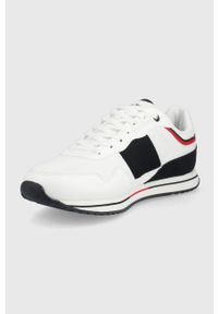 Pepe Jeans buty Tour Club Basic 800 kolor biały. Nosek buta: okrągły. Zapięcie: sznurówki. Kolor: biały. Materiał: guma #2