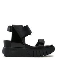 United Nude Sandały Delta Run 104100113727 Czarny. Kolor: czarny. Materiał: materiał #9