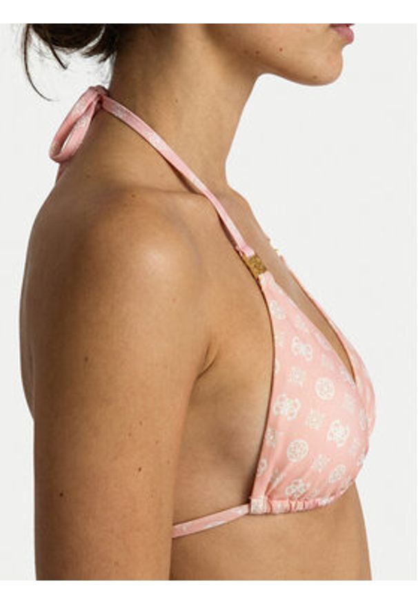 Guess Góra od bikini E6GJ08 MC04R Różowy. Kolor: różowy. Materiał: syntetyk