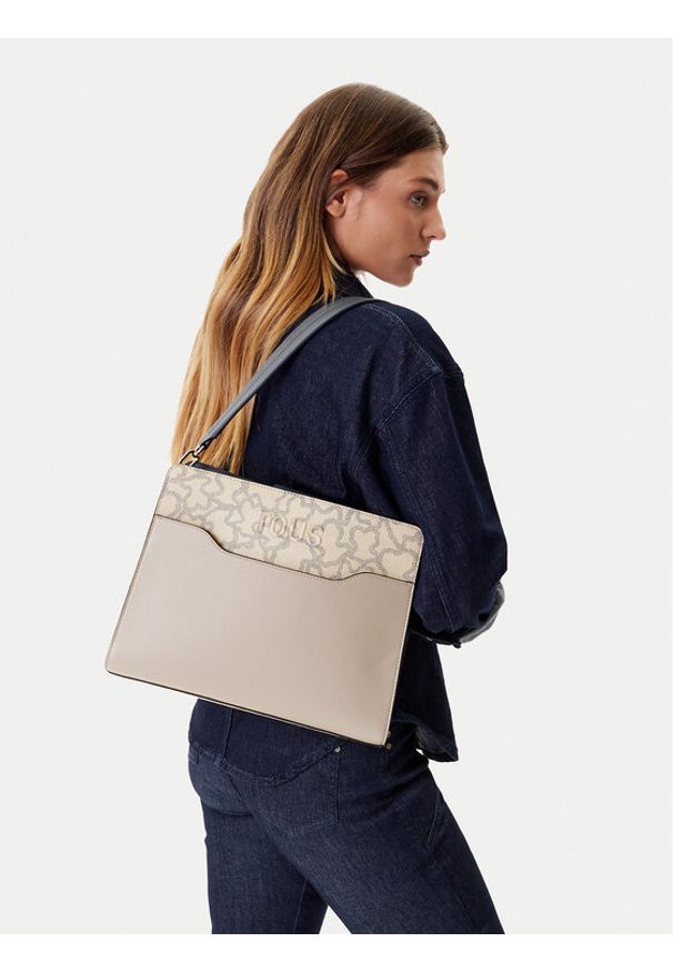 Tous - TOUS Torebka Kaos Icon 2002296944 Brązowy. Kolor: brązowy. Materiał: skórzane