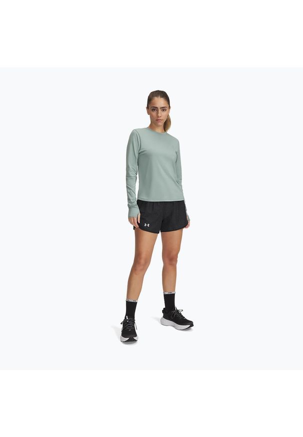 Spodenki do biegania damskie Under Armour Fly By 3" Novelty. Kolor: czarny