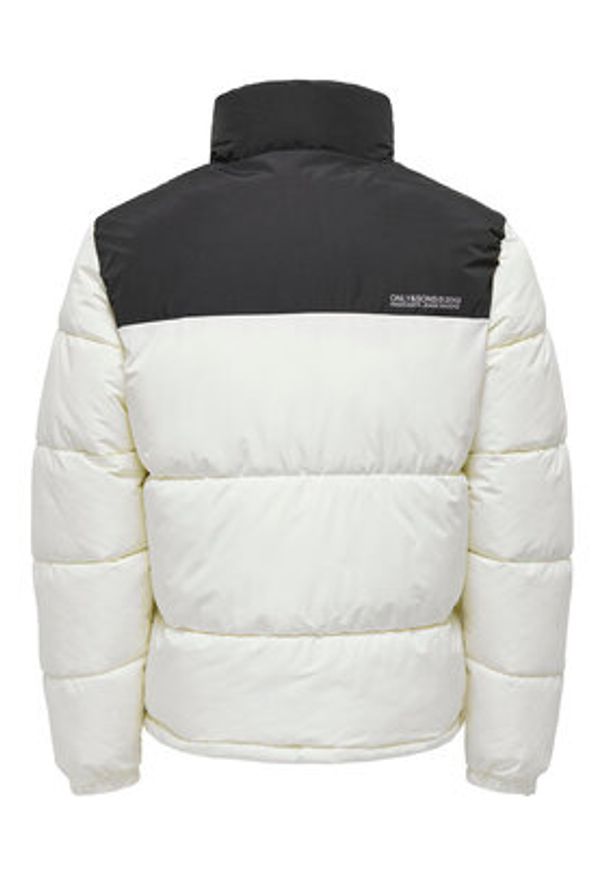 Only & Sons Kurtka zimowa 22025205 Écru Regular Fit. Materiał: syntetyk. Sezon: zima