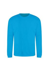 AWDIS - Zwykła Bluza Unisex Dla Dorosłych. Kolor: niebieski