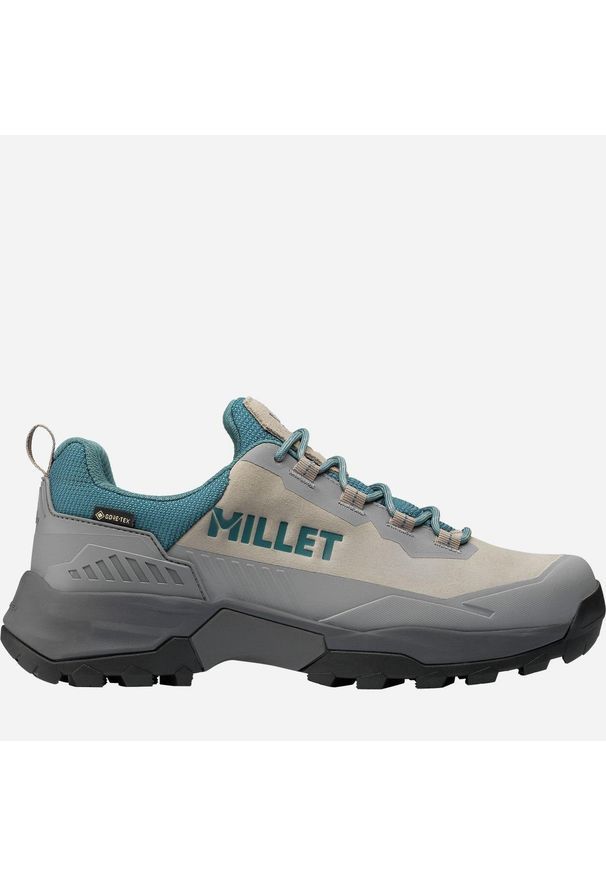 Buty turystyczne damskie Millet Ubic Low GoreTex wodoodporne. Kolor: beżowy. Materiał: tkanina. Szerokość cholewki: normalna