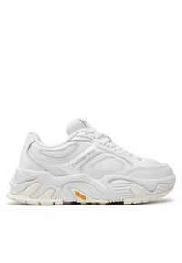 Calvin Klein Jeans Sneakersy Chunky Runner Vibram Mix In Met YW0YW01427 Biały. Kolor: biały #1