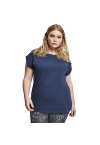 Urban Classics - Koszulka Damska Z Rozszerzonym Ramieniem. Kolor: niebieski #1