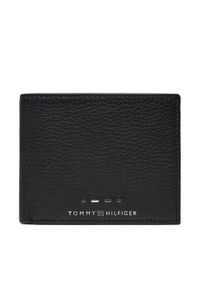 TOMMY HILFIGER - Tommy Hilfiger Mały Portfel Męski Th Premium Mini Cc Wallet AM0AM12781 Czarny. Kolor: czarny. Materiał: skóra #1