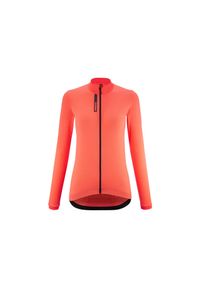 MAVIC - Damski jersey z długim rękawem Mavic Aksium. Kolor: różowy, wielokolorowy, pomarańczowy. Materiał: jersey. Długość rękawa: długi rękaw. Długość: długie. Sport: kolarstwo #1