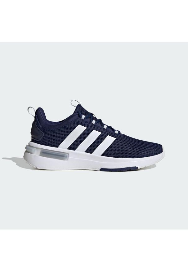 Adidas - Racer TR23 Shoes. Kolor: niebieski, szary, biały, wielokolorowy. Materiał: materiał. Model: Adidas Racer. Sport: turystyka piesza