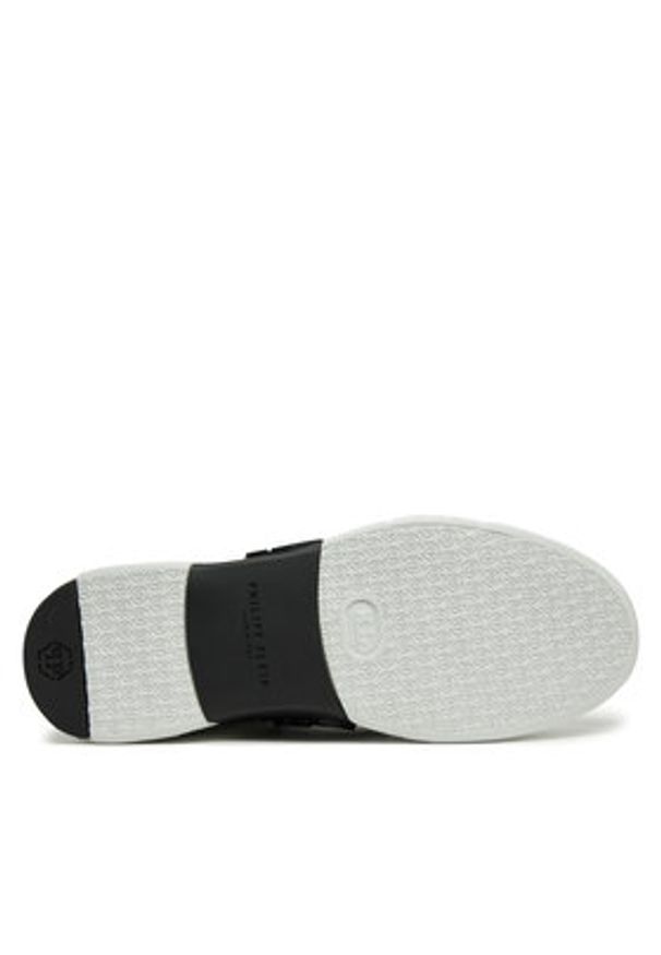 Philipp Plein - PHILIPP PLEIN Sneakersy SAES USC0667 PLE010 Biały. Kolor: biały. Materiał: skóra