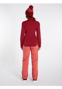 Bluza damska Protest FABRIZ 1/4 zip top. Kolor: czerwony. Materiał: polar. Sezon: zima. Sport: narciarstwo