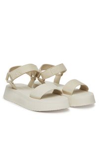 Calvin Klein Jeans Sandały Sandal Velcro Webbing Mg YW0YW01693 Écru. Materiał: materiał #5