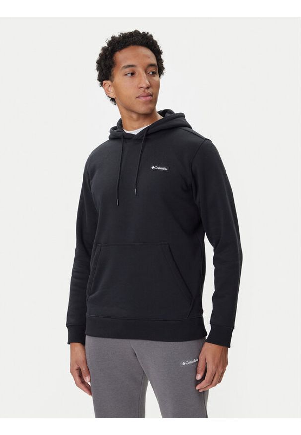 columbia - Columbia Bluza 2137182 Czarny Regular Fit. Kolor: czarny. Materiał: bawełna