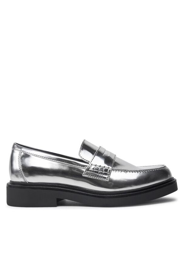 Aldo Loafersy Verima 13838579 Srebrny. Kolor: srebrny. Materiał: skóra