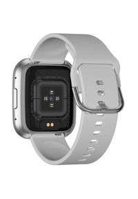 GARETT - Smartwatch Garett GRC Style srebrny. Rodzaj zegarka: smartwatch. Kolor: srebrny. Styl: sportowy, casual, elegancki