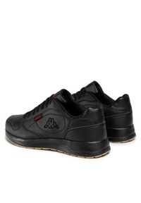 Kappa Sneakersy 242492 Czarny. Kolor: czarny. Materiał: skóra