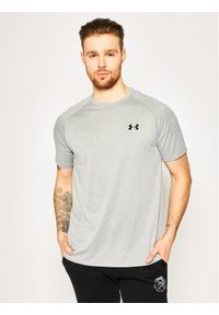 Under Armour T-Shirt UA Tech 2.0 1326413 Szary Regular Fit. Kolor: szary. Materiał: syntetyk
