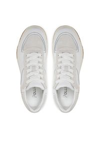Pollini Sneakersy SA15023G1MXC113A Biały. Kolor: biały. Materiał: skóra #4