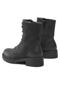 Clara Barson Trapery WS5600-09 Czarny. Kolor: czarny. Materiał: skóra #5