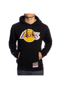 Bluza męska do koszykówki Mitchell & Ness Los Angeles Lakers. Kolor: czarny. Sport: koszykówka #1