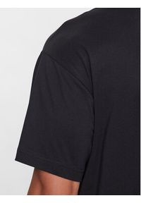 Versace Jeans Couture T-Shirt 75GAHE01 Czarny Regular Fit. Kolor: czarny. Materiał: bawełna #5
