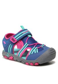 Sandały KangaRoos K-Trek Trail 18868 000 4163 Midnight Blue/Fandango Pink. Kolor: niebieski. Materiał: materiał