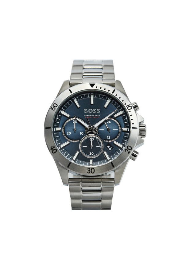 BOSS - Boss Zegarek Troper 1514069 Srebrny. Kolor: srebrny