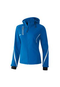 ERIMA - Kurtka damska Erima softshell fonction. Kolor: biały, niebieski, wielokolorowy. Materiał: softshell