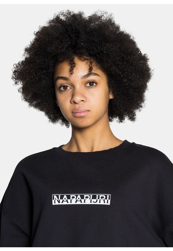 Bluza damska Napapijri Box Cropped (NP0A4FJS0411). Kolor: czarny