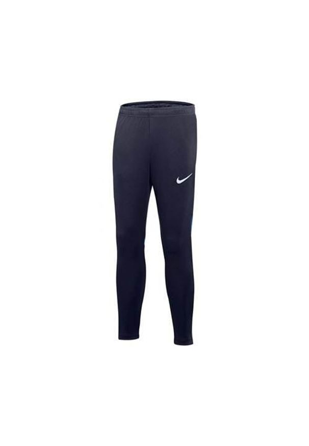 Spodnie treningowe chłopięce Nike Academy Pro JR. Kolor: niebieski, wielokolorowy, biały. Materiał: dresówka
