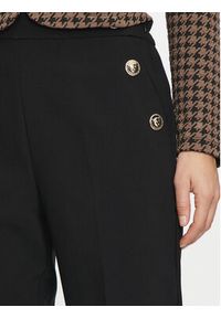 LOLA CASADEMUNT Spodnie materiałowe MF2414007 Czarny Straight Fit. Kolor: czarny. Materiał: syntetyk #2